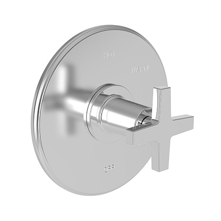 Newport Brass Shower Trim Plate W/ Handle. Less Showerhead, Arm And Flange, Nickel 4-2984BP-15S